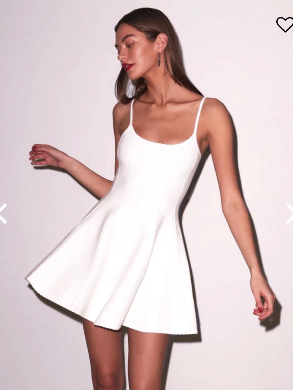 Fleur du Mal Flared Corset Mini Dress - Picture 3 of 8